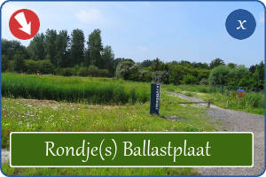 Wandelen op de Ballastplaat in Nationaal Park Lauwersmeer