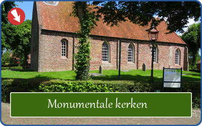 Monumentale middeleeuwse kerk in Noord Groningen