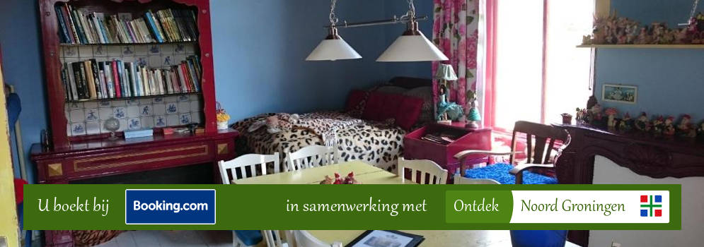 Kamer boeken bij b&b Koningin van Pieterburen, Groningen