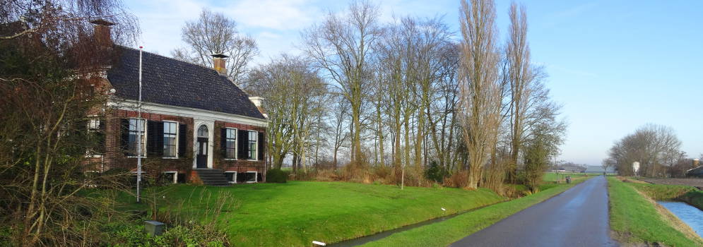 Boerderij in Westerhorn bij Usquert, Groningen
